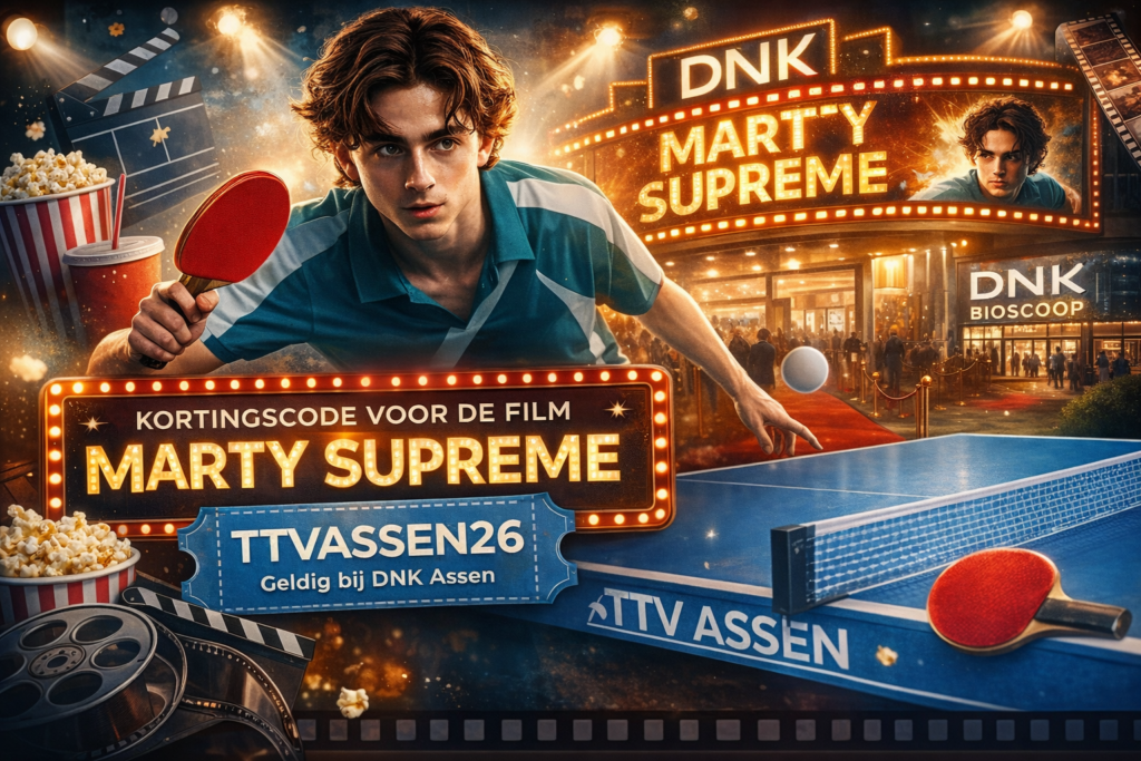 Met TTV Assen naar de film: Marty Supreme!