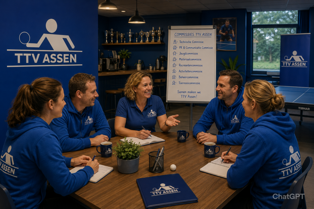 Organisatie binnen onze vereniging Organisatie binnen onze vereniging